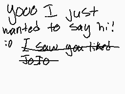 Drawn comment by TempoGecko