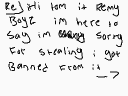 Drawn comment by foxtrot