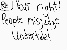 Drawn comment by Miffelmesh
"Respect your right! People misjudge. Undertake!"
