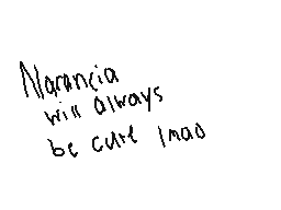 Drawn comment by Arch/Topaz
"Alagancia will always be cute 1naa"