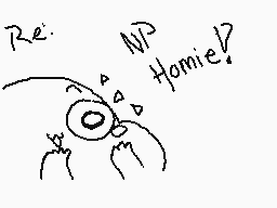 Drawn comment by spades