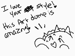 Drawn comment by spades