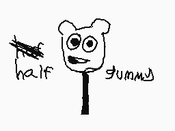 Drawn comment by mrbobpop
"half jummed"