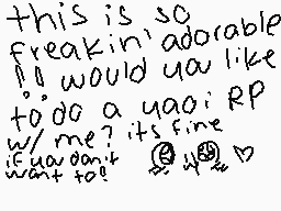 Drawn comment by Zorro★Rojo