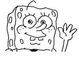 Drawn comment by SmashX
"SpongeBob"