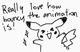 Drawn comment by pika