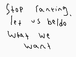 Drawn comment by YesBro