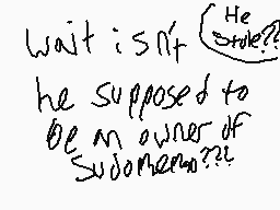 Drawn comment by Skyla