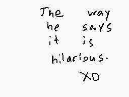 Drawn comment by JⒶke～