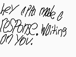 Drawn comment by powderlock