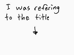 Drawn comment by xXDustXx