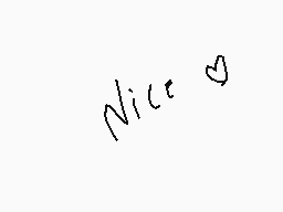 Drawn comment by Haneen😃♥
"Nice"