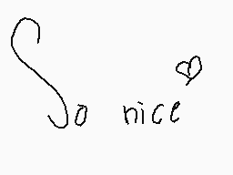 Drawn comment by Haneen😃♥
"So nice"