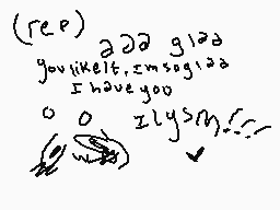 Drawn comment by ⒶiⓇ
"(sep) 222 g1aa you like it, i'm so glad you o o zly smr~:~"