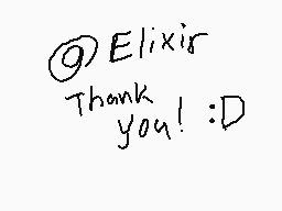 Drawn comment by crashbox
"Elixir Thank you! :D"