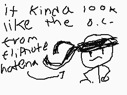 Drawn comment by christian
"it kinda 100k like the o.c. from flipnote hatena"