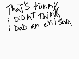 Drawn comment by ☔OUTCAST☔