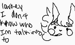 Drawn comment by poptart