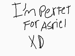 Comentario dibujado por Asriel