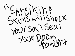 Drawn comment by DemonFox