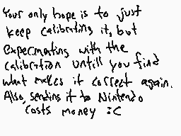 Drawn comment by DRAGON★FOX