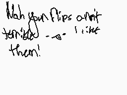 Drawn comment by ♥S¢rafty♥