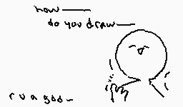 Drawn comment by tired