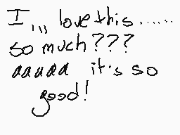 Drawn comment by giselle