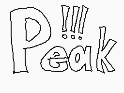 Drawn comment by ☆ SIDNEY C
"Peak"