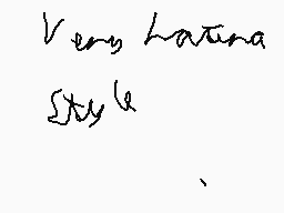Drawn comment by Sonic069
"Very Latina Style"