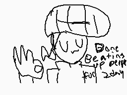 Drawn comment by kayo
"Dance Beatings up for 20m"