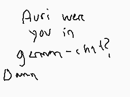 Drawn comment by DEIMOS
"Auri wear you in g<mm-cht? Damn"