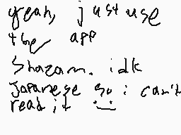 Drawn comment by JaXon