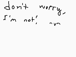 Drawn comment by JaXon