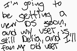Drawn comment by Delia