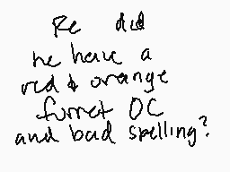 Drawn comment by marionette