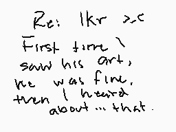 Drawn comment by marionette