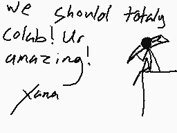 Drawn comment by X.a.n.a