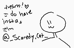 Drawn comment by ScaredyCat