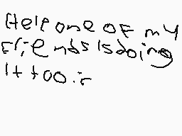 Drawn comment by Bolt