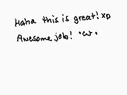 Drawn comment by Feathers♪