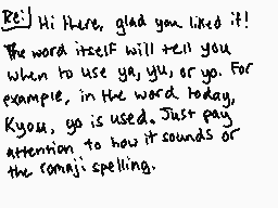 Drawn comment by ReddSkye™