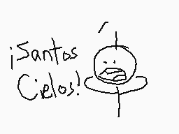 Drawn comment by SFZ
"¡Santos Cielos!"