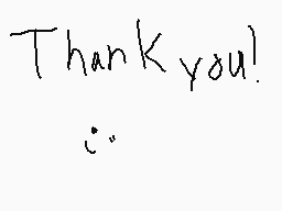 Drawn comment by Nova
"Thank you!"