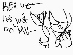 Drawn comment by WolfStar☆