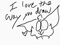 Drawn comment by Nightshade
"I love the way you draw"