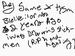 Drawn comment by Paper-Rose