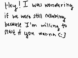 Drawn comment by aneiimi