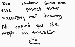 Drawn comment by sleepybl∞m