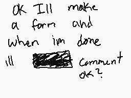 Drawn comment by AkumaOtaku